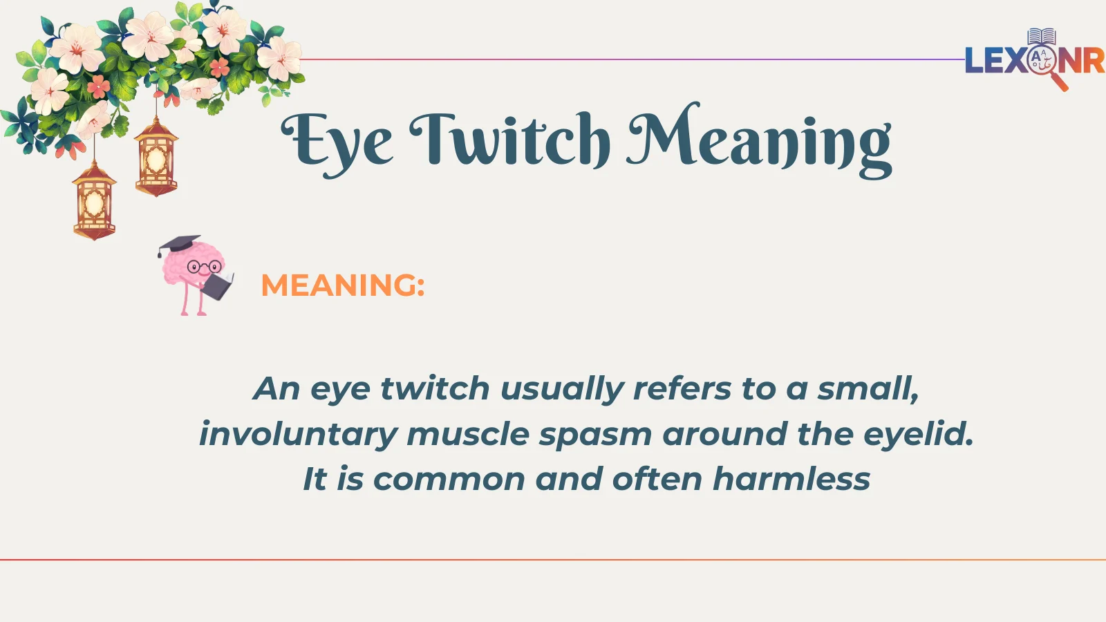 Eye Twitch Meaning Hidden Signs You Should Know - lexonr.com