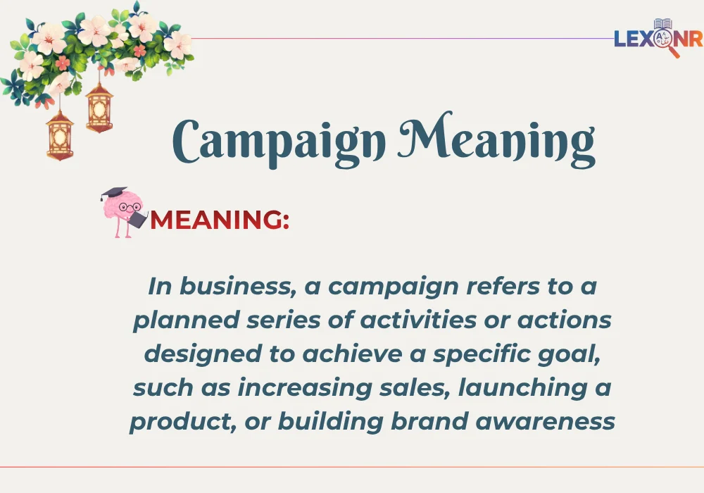 What Does Campaign Mean