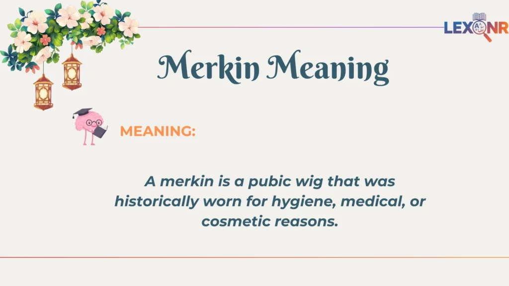 Merkin Meaning