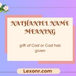 Nathaniel Name Meaning