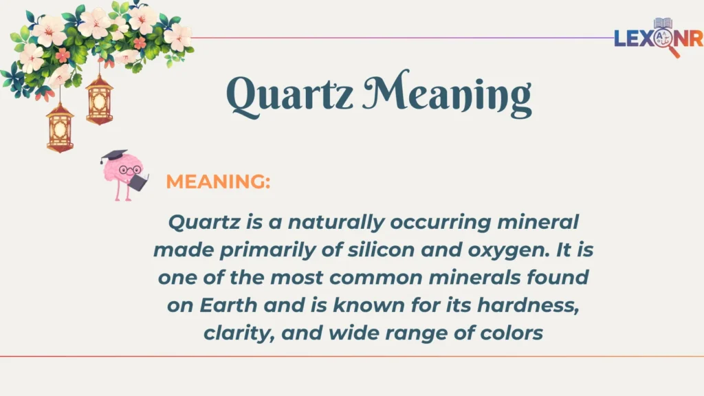 Quartz Meaning
