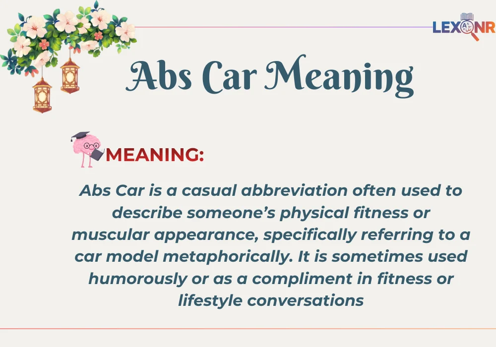 Abs Car Meaning