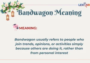 Bandwagon Meaning