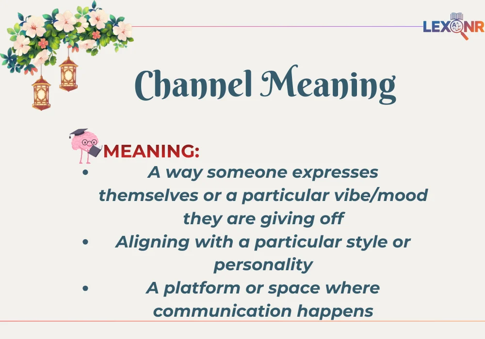 Channel Meaning
