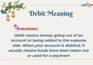 Debit Meaning