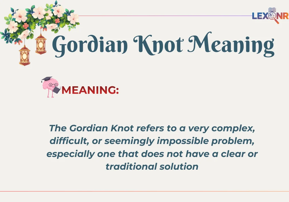 Gordian Knot Meaning