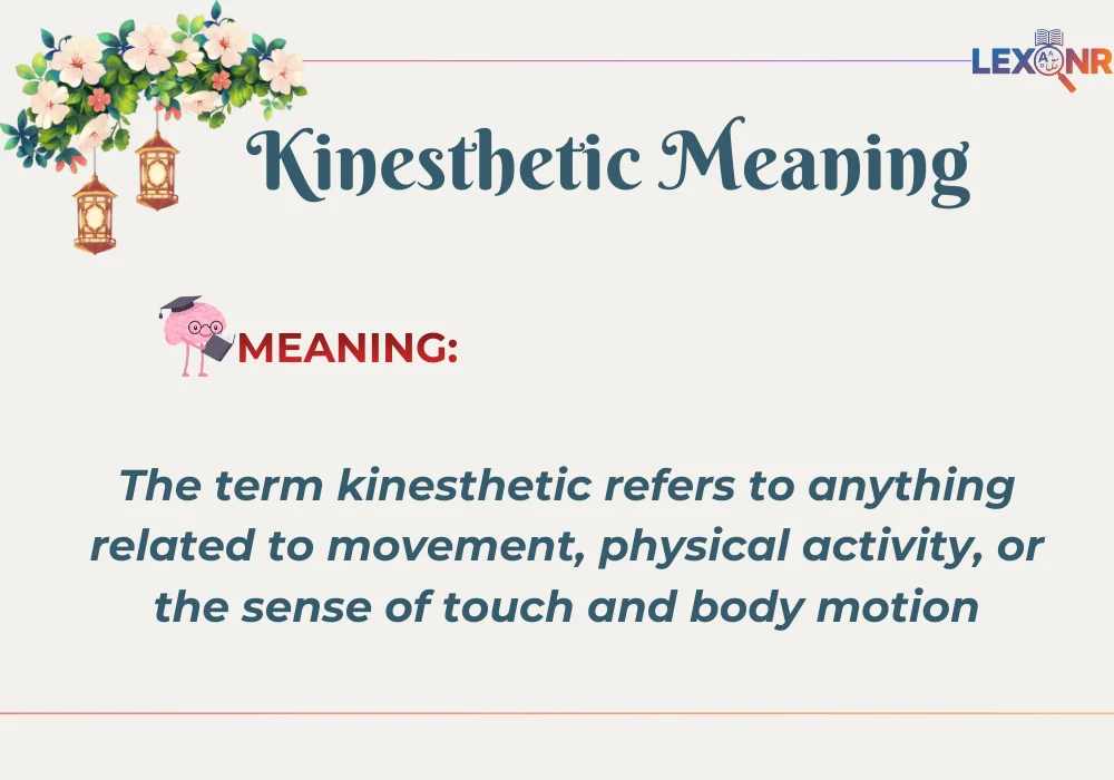 Kinesthetic Meaning
