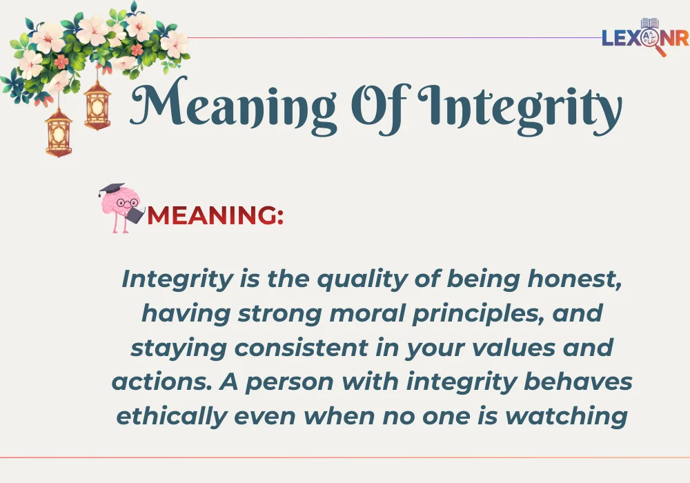 Meaning Of Integrity