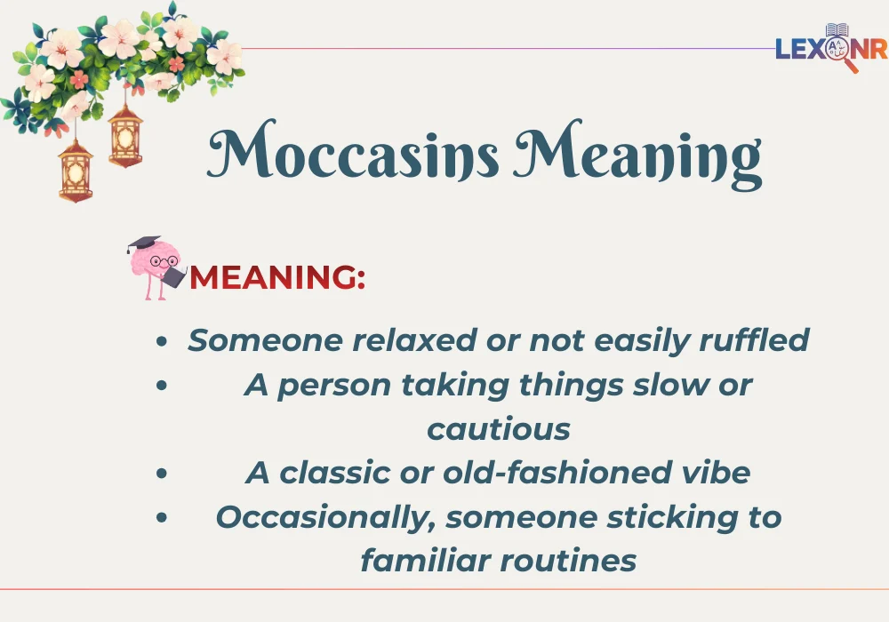 Moccasins Meaning