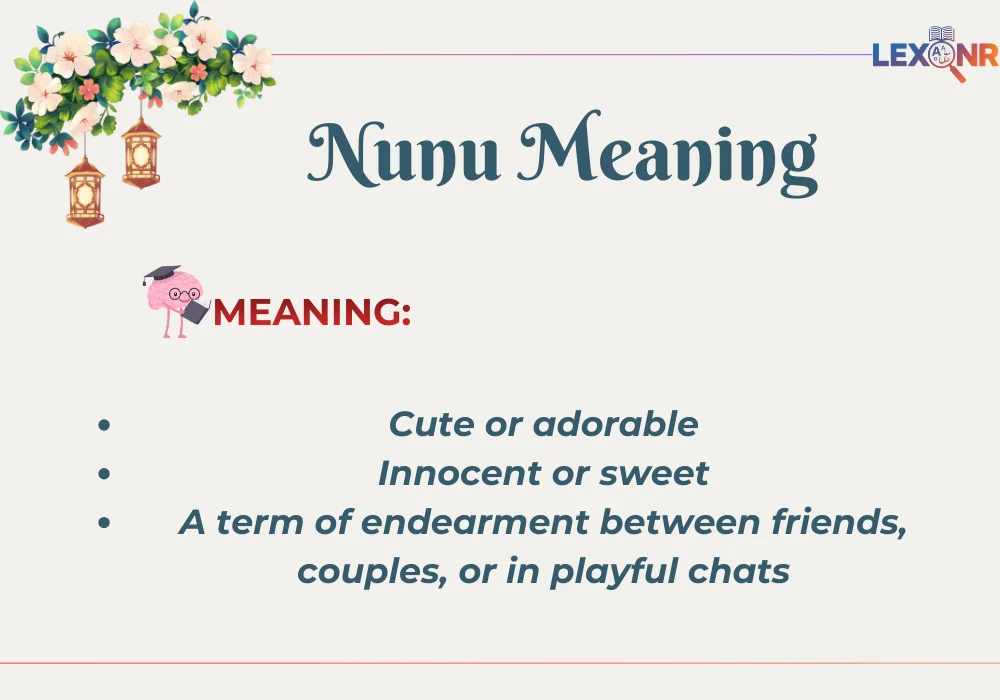 Nunu Meaning