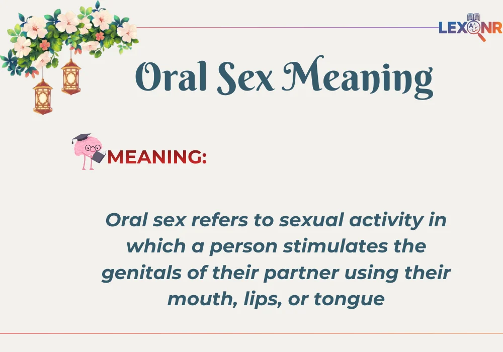 Oral Sex Meaning