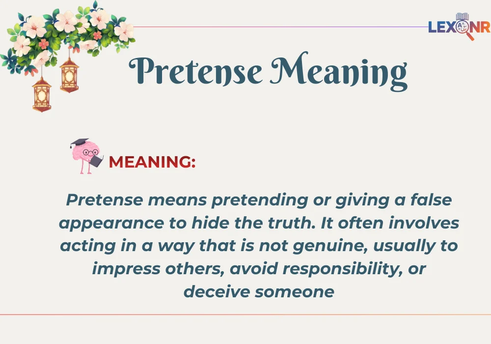 Pretense Meaning