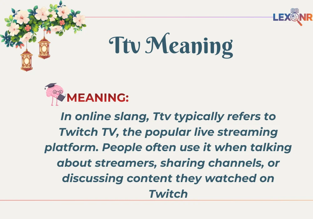 Ttv Meaning