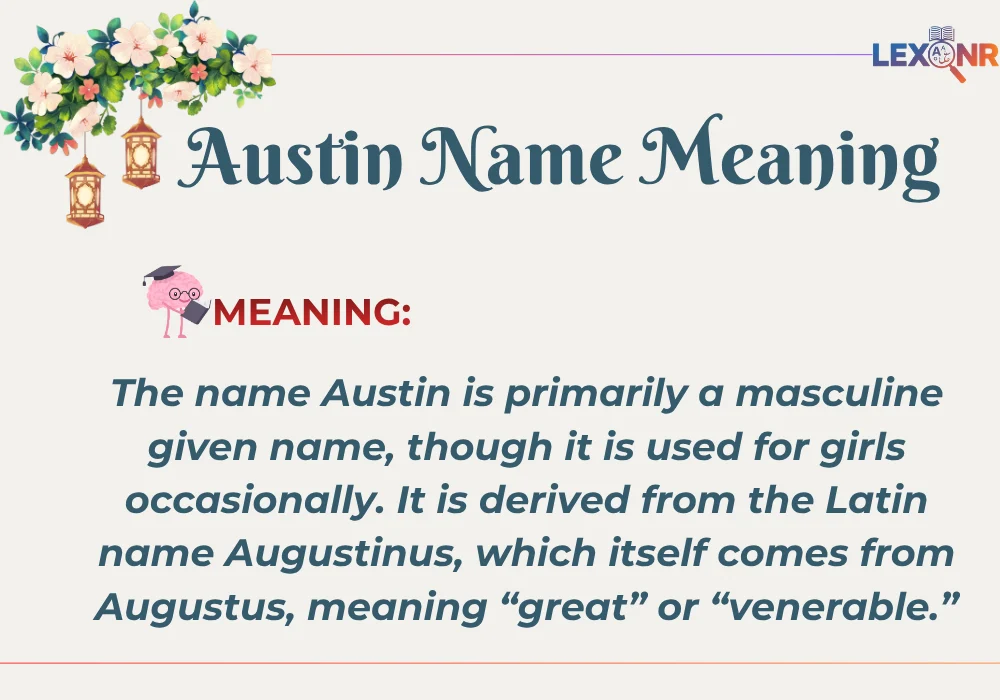 Austin Name Meaning