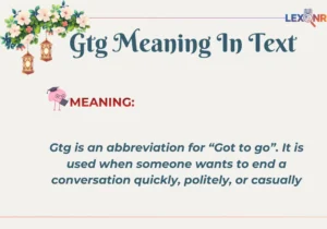 Gtg Meaning In Text