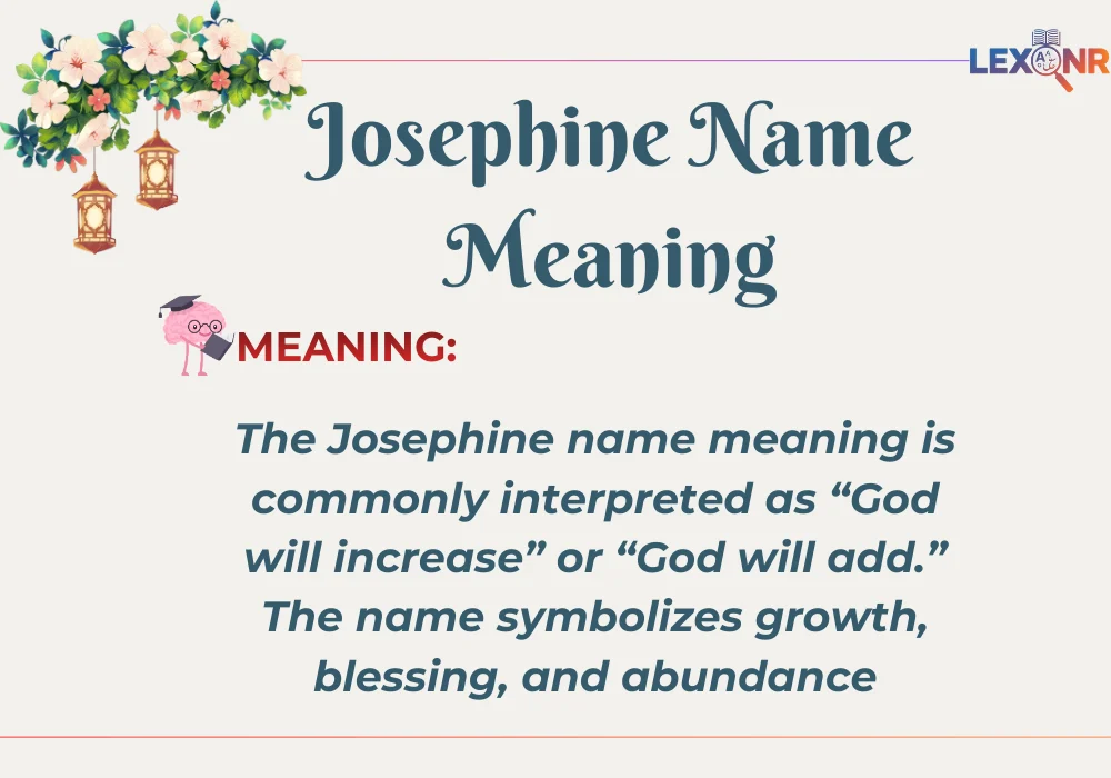 Josephine Name Meaning