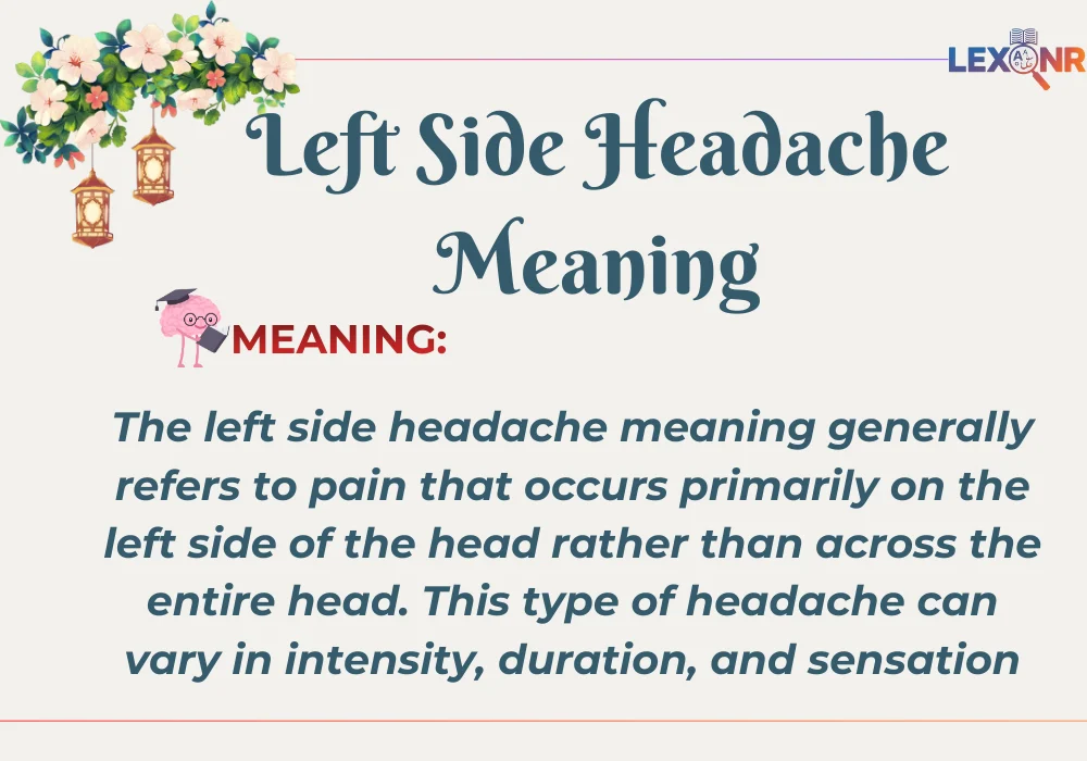 Left Side Headache Meaning