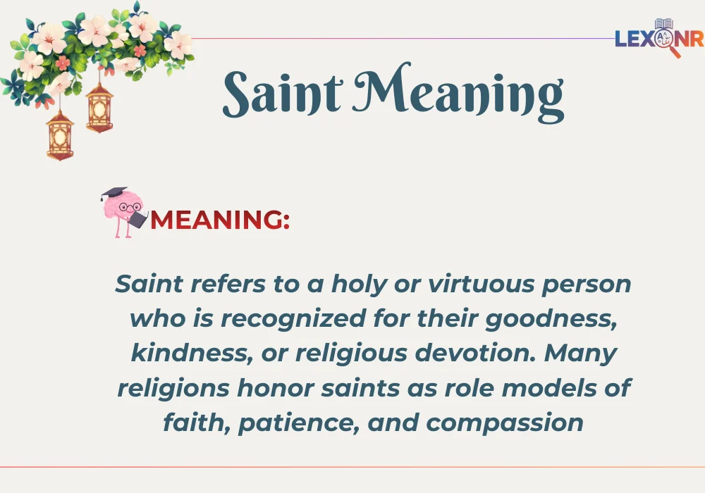 Saint Meaning