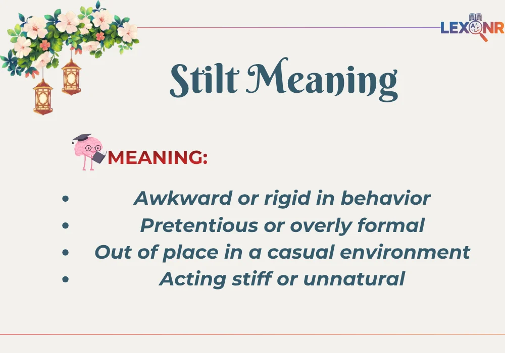 Stilt Meaning