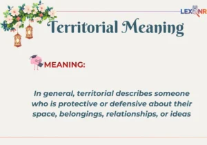 Territorial Meaning