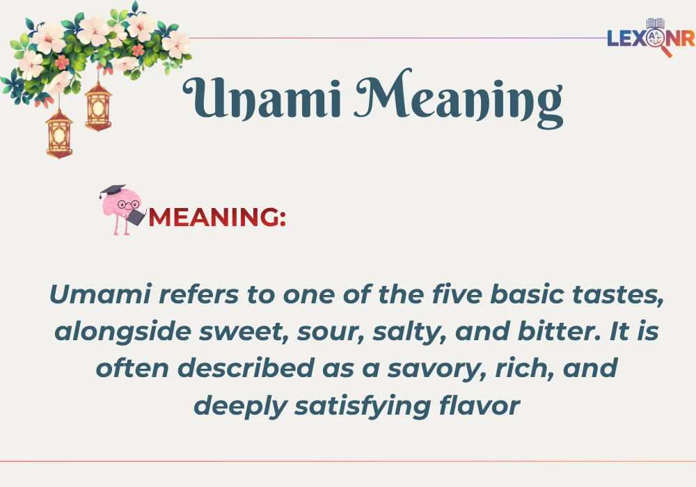 Unami Meaning
