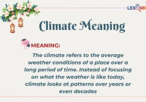 Climate Meaning