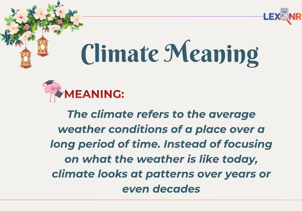 Climate Meaning