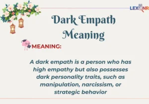 Dark Empath Meaning