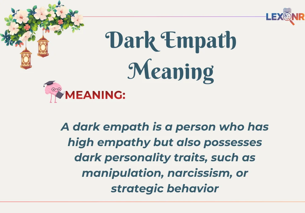 Dark Empath Meaning