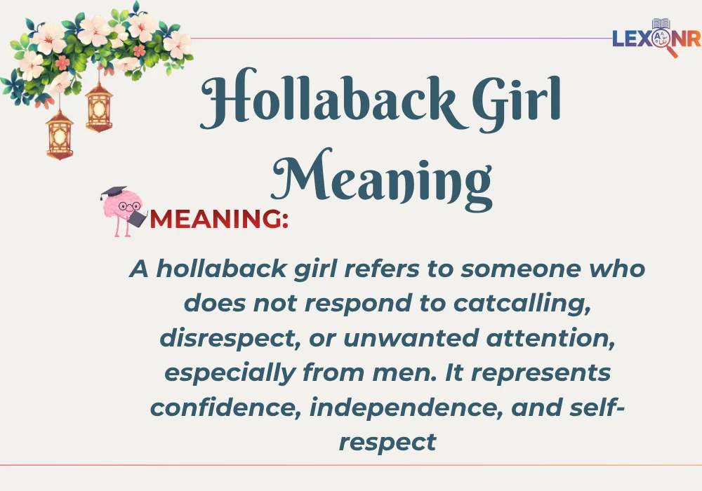 Hollaback Girl Meaning