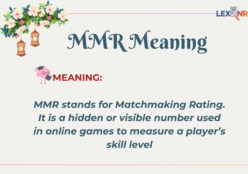 MMR Meaning