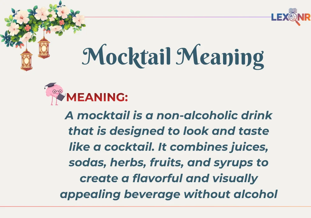 Mocktail Meaning