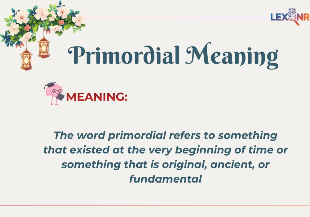 Primordial Meaning