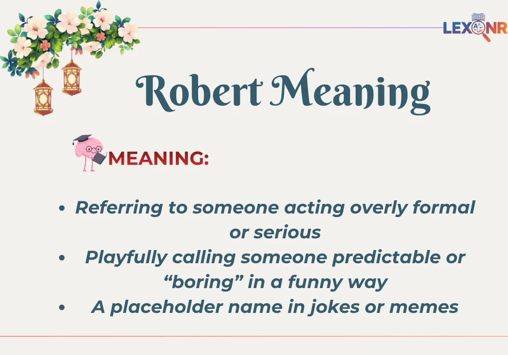 Robert Meaning