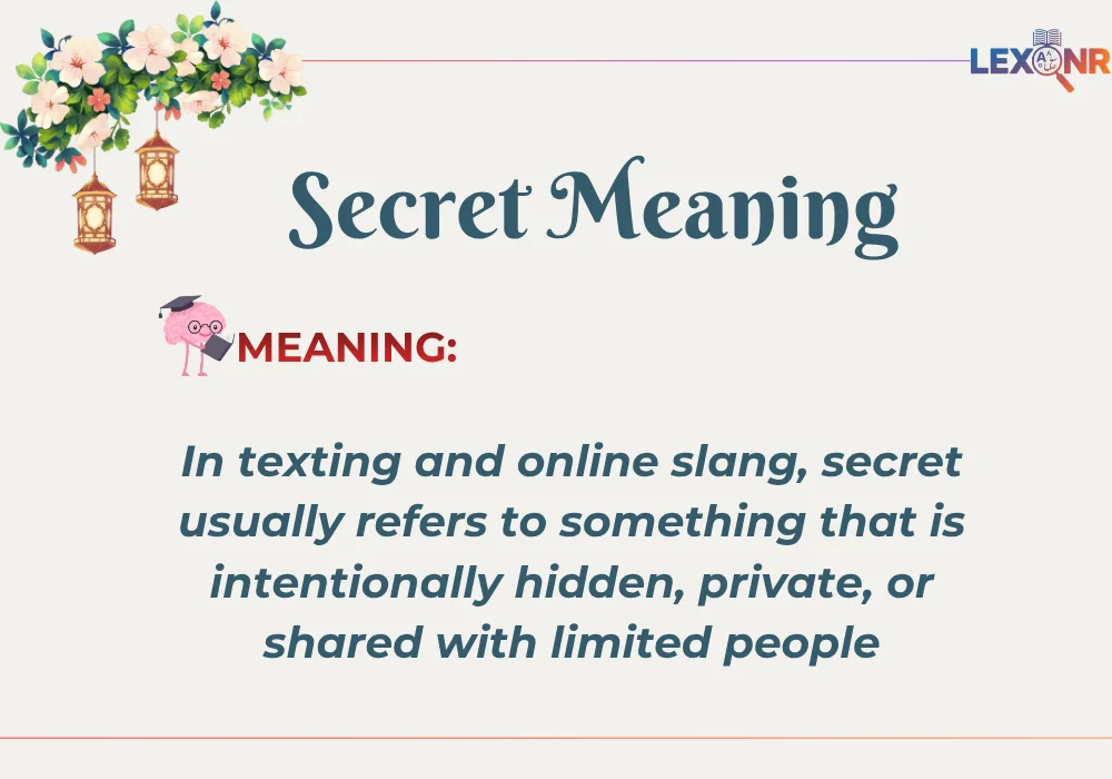 Secret Meaning