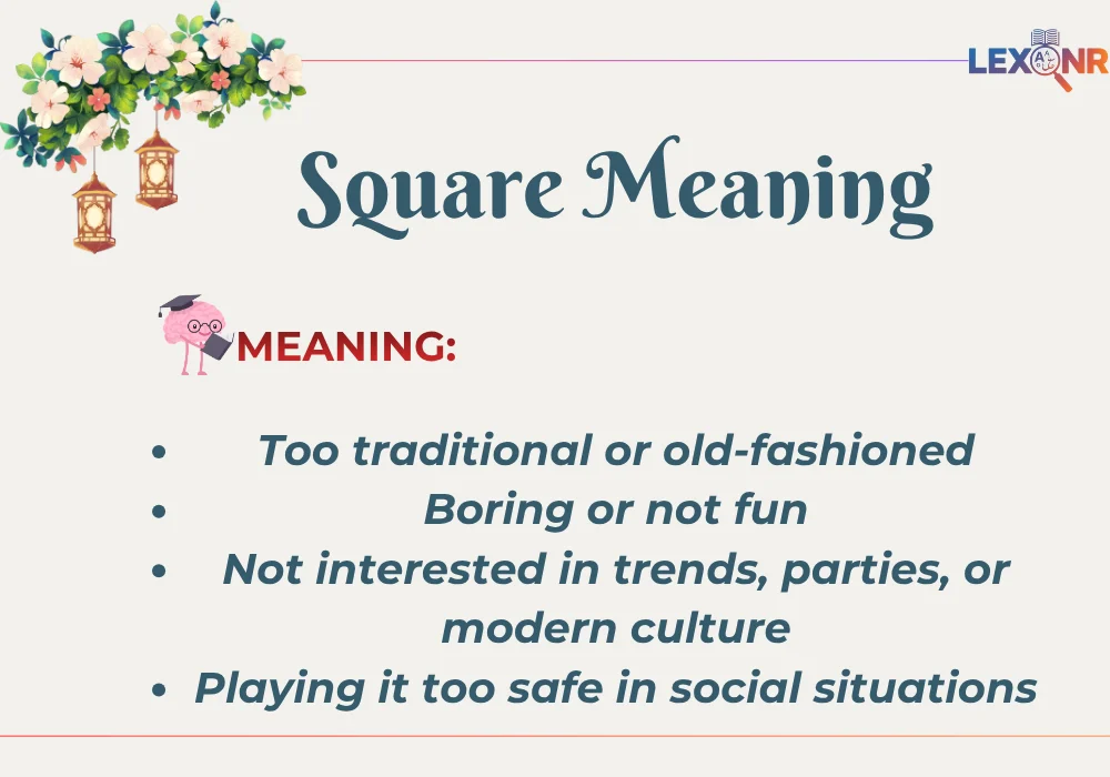 Square Meaning