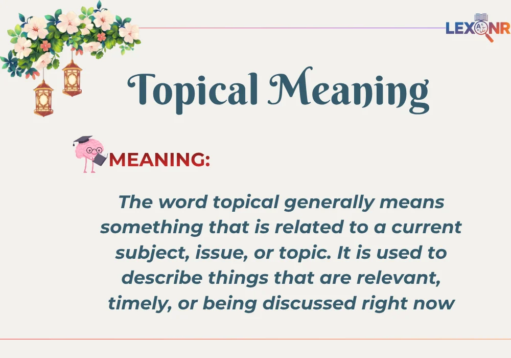 Topical Meaning