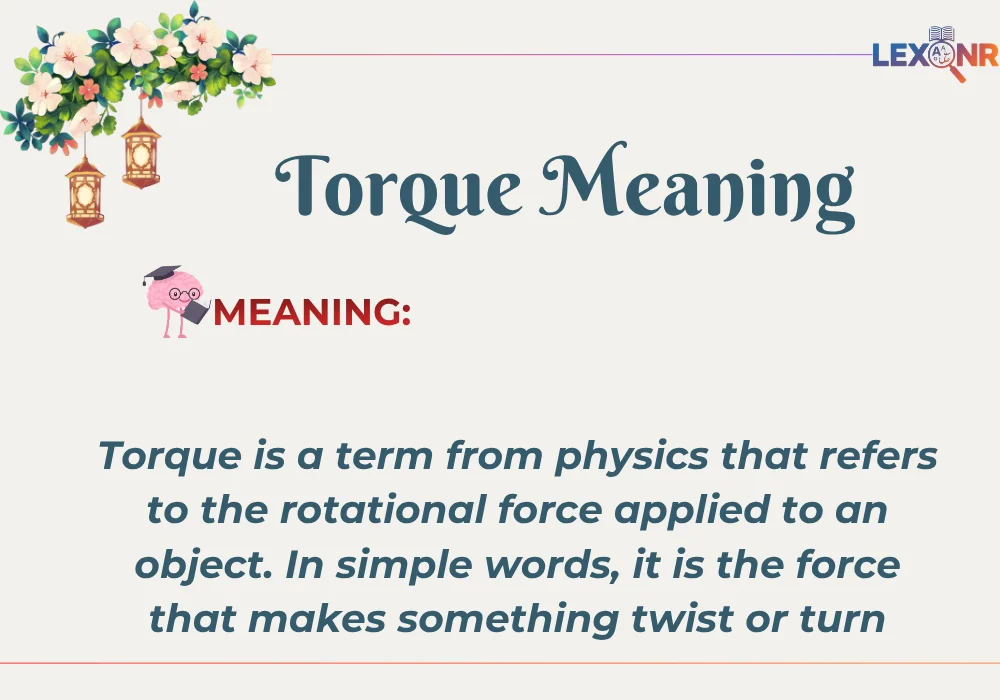Torque Meaning