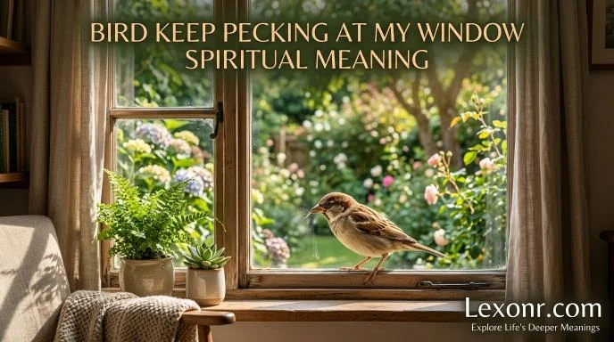 Bird At Window Spiritual Meaning