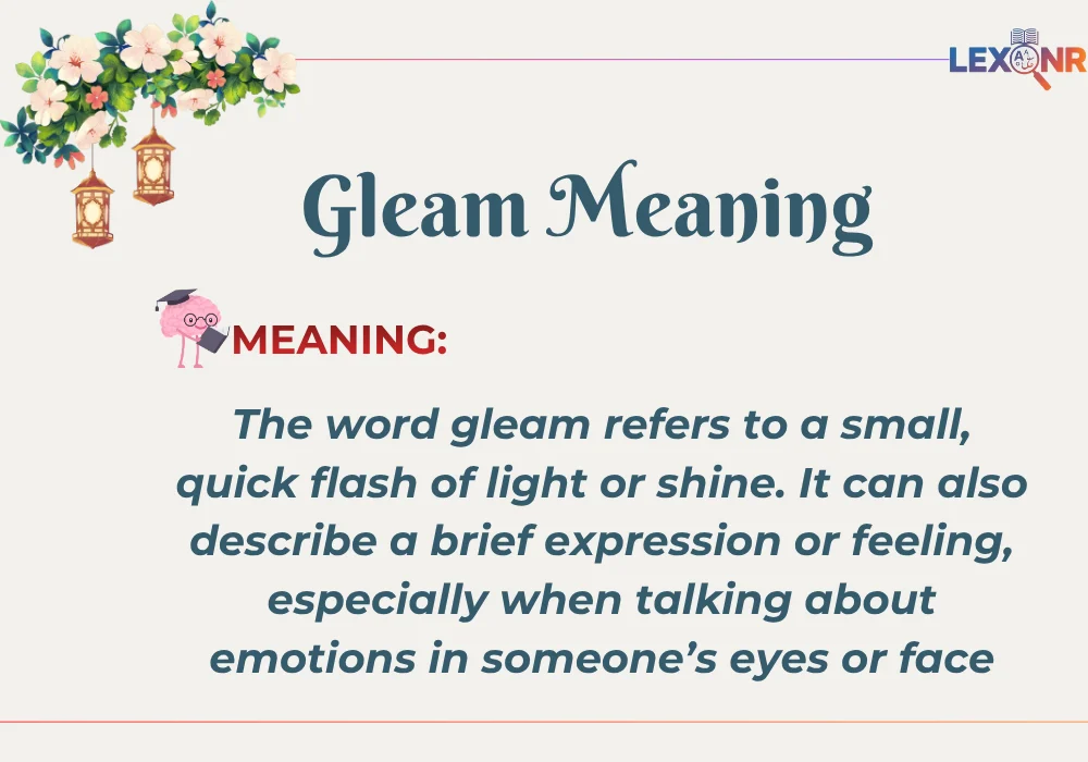 Gleam Meaning