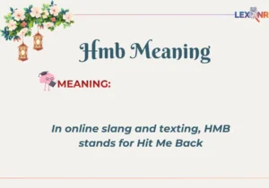 Hmb Meaning