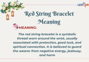 Red String Bracelet Meaning