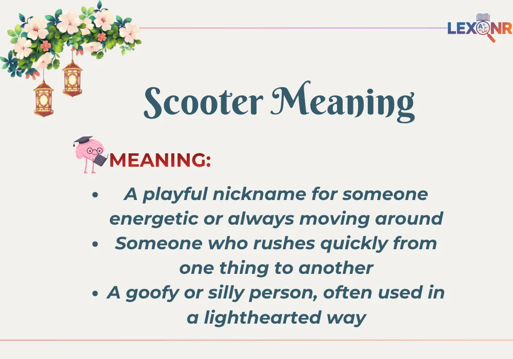 Scooter Meaning
