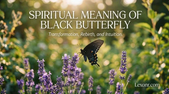 Spiritual Meaning of Black Butterfly
