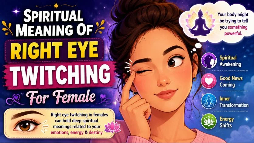 Spiritual Meaning Of Right Eye Twitching Female