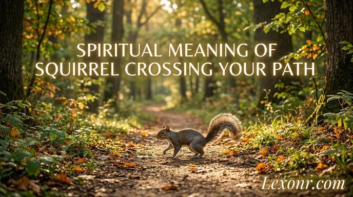 Spiritual Meaning Of Squirrel Crossing Your Path