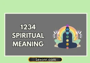 1234 Spiritual Meaning