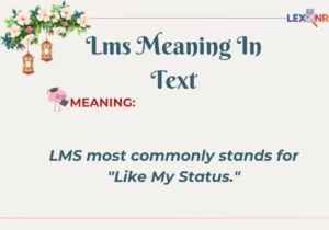 Lms Meaning In Text