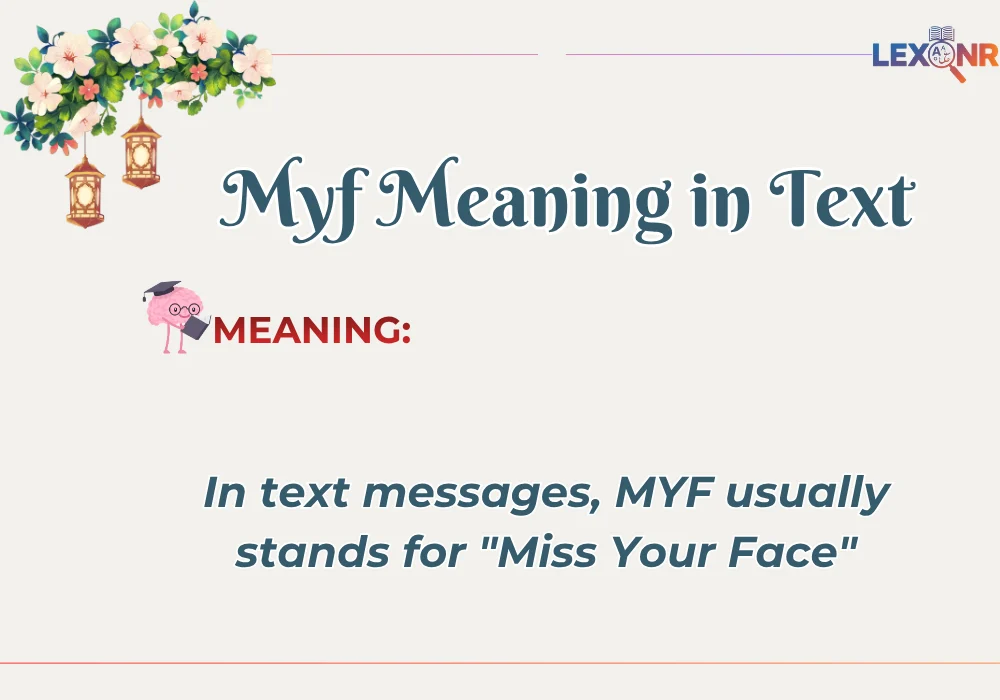 Myf Meaning in Text