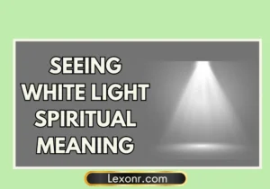 Seeing White Light Spiritual Meaning